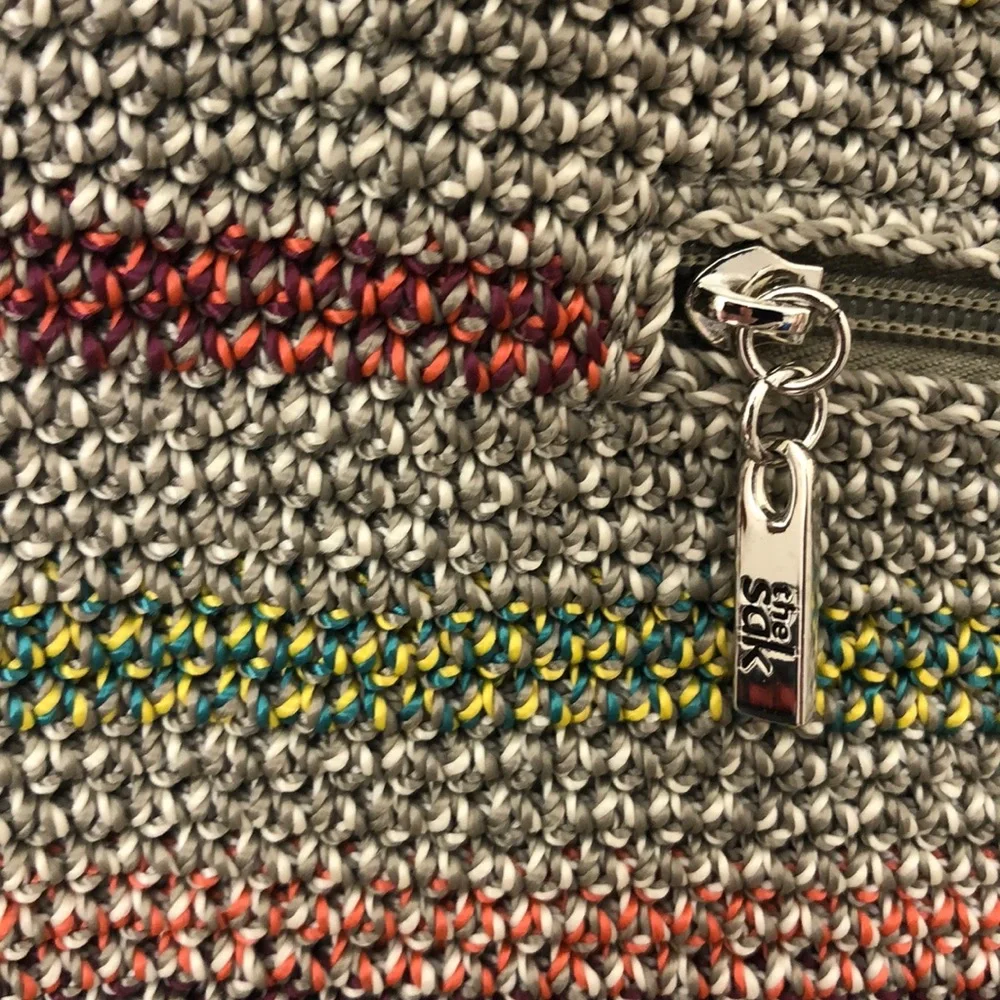 The Sak Hand crocheted Hobo Bag Purse